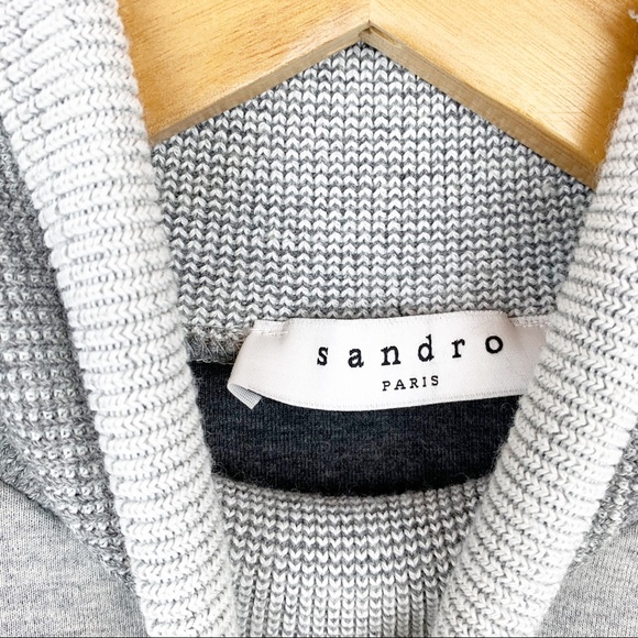 SANDRO Paris Cowl Neck Sweater S - Picture 7 of 7